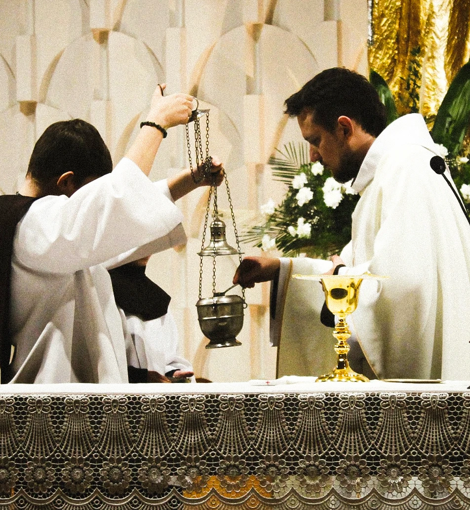 Sakrament Eucharystii w parafii św. Antoniego z Padwy.